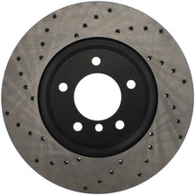 Cargar imagen en el visor de la galería, StopTech 07-10 BMW 335i Cross Drilled Right Front Rotor