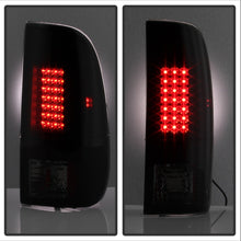 Cargar imagen en el visor de la galería, Spyder Ford F150 side 97-03/F250 Super Duty 99-07 LED Tail Lights Blk Smke ALT-YD-FF15097-LED-BSM