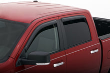 Cargar imagen en el visor de la galería, AVS 09-18 Dodge RAM 1500 Crew Cab Ventvisor Outside Mount Window Deflectors 4pc - Smoke