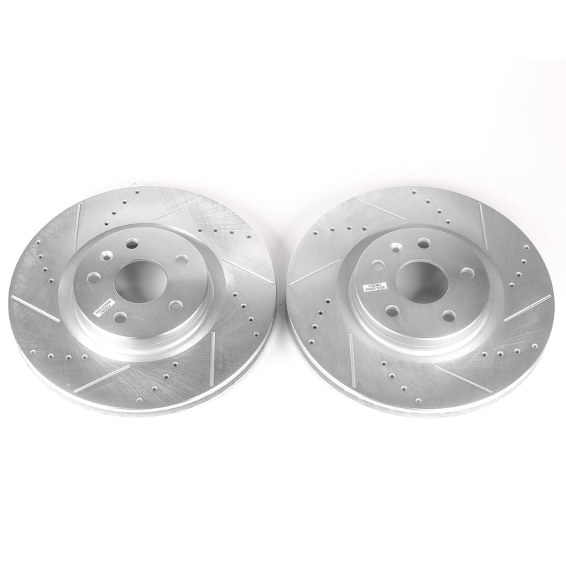 Power Stop 14-17 Buick Regal Front Evolution Drilled & Slotted Rotors - Pair