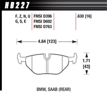 Cargar imagen en el visor de la galería, Hawk 1992-1998 BMW 318i HPS 5.0 Rear Brake Pads