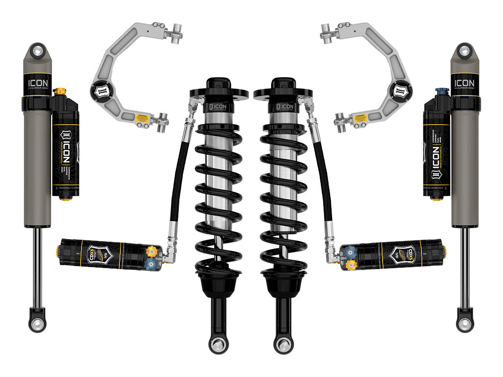 ICON 21-24 Ford F150 Tremor 2.5 Series Stage 4 Billet CDXS Suspension System