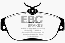 Cargar imagen en el visor de la galería, EBC 91-93 Volvo 740 2.3 (ABS) (Girling) Greenstuff Front Brake Pads