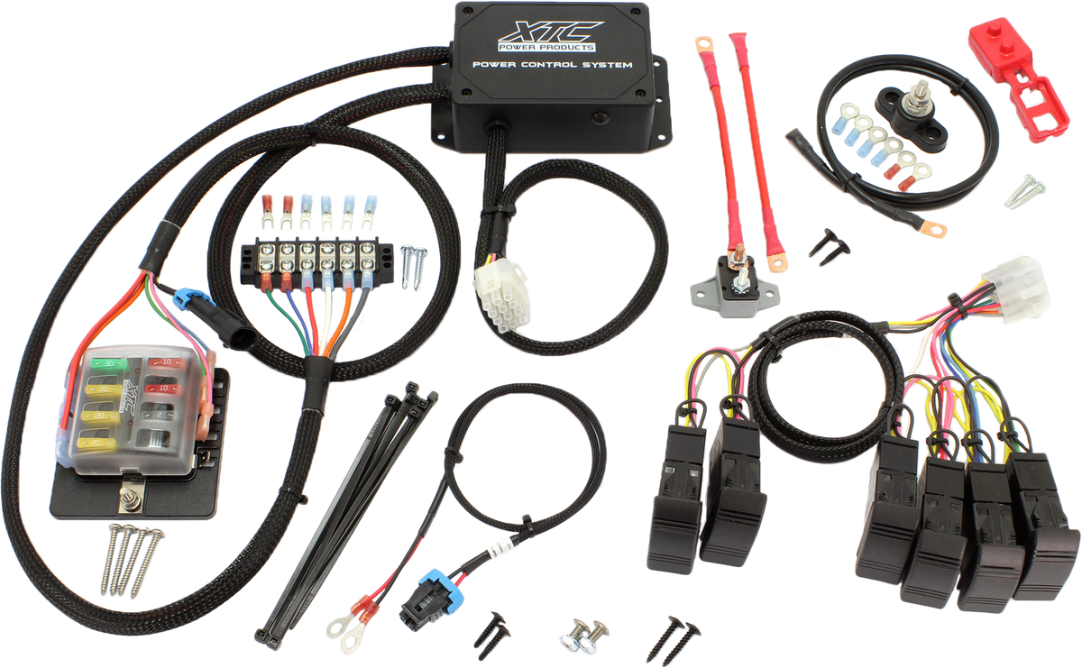 XTC Power Products Plug N Play Power Control 6 Switch Included (PCS-64-TSX)
