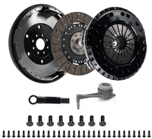 Cargar imagen en el visor de la galería, DKM Clutch 2.0 VW/Audi A3 TSI 8 Bolt Motor MS Twin Disc Clutch w/Steel Flywheel (660 ft/lbs Torque)