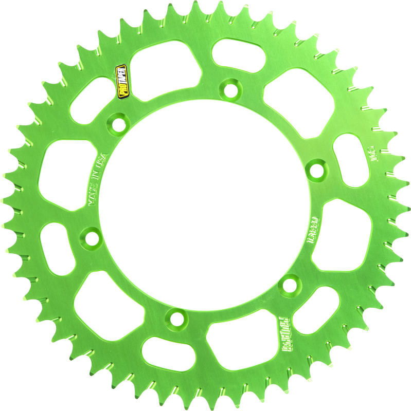 ProTaper Kawasaki Rear Green Sprocket - 52 Teeth