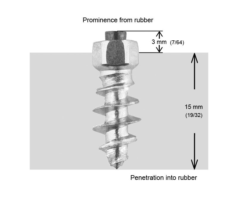 Igrip 18MM Standard Screw Studs QTY 200 (ST-18200)