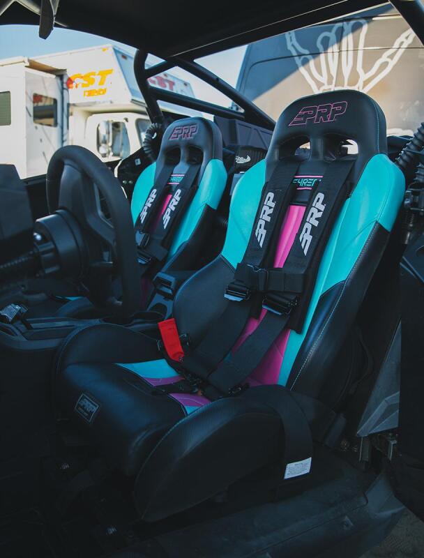 PRP Polaris General XCR Suspension Seats Kit - Black