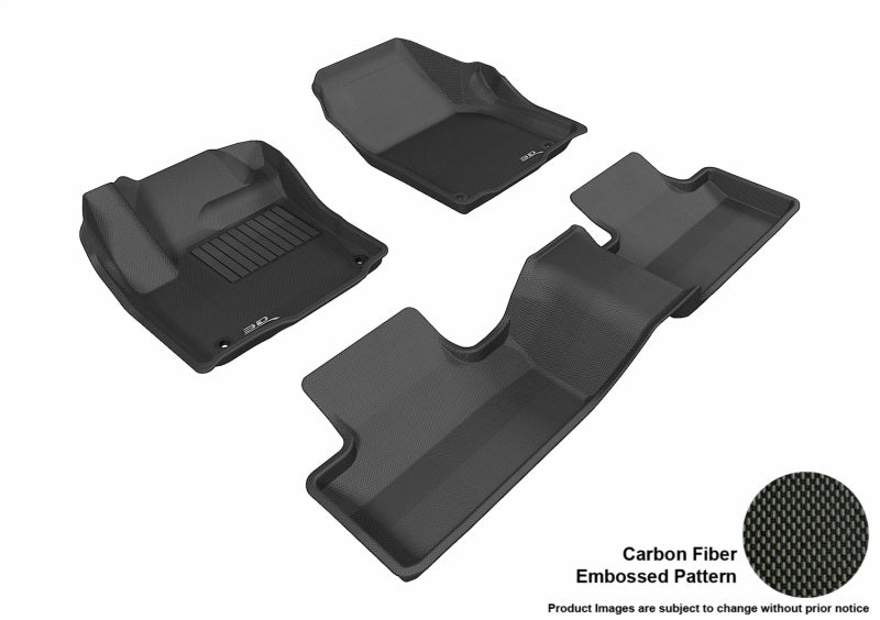 3D MAXpider 12-13 Land Rover Range Rover Evoque Kagu Black Full Set
