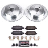 Kit de frenos traseros Power Stop 18-19 Infiniti Q50 Z23 Evolution Sport