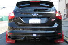 Cargar imagen en el visor de la galería, Rally Armor 12-19 Ford Focus ST / 16-19 RS Black Mud Flap w/ Red Logo