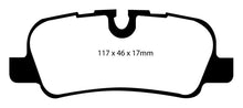 Load image into Gallery viewer, EBC 05-10 Land Rover LR3 4.4 Greenstuff Rear Brake Pads