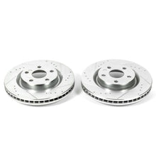 Cargar imagen en el visor de la galería, Power Stop 08-09 Pontiac G8 Front Evolution Drilled &amp; Slotted Rotors - Pair