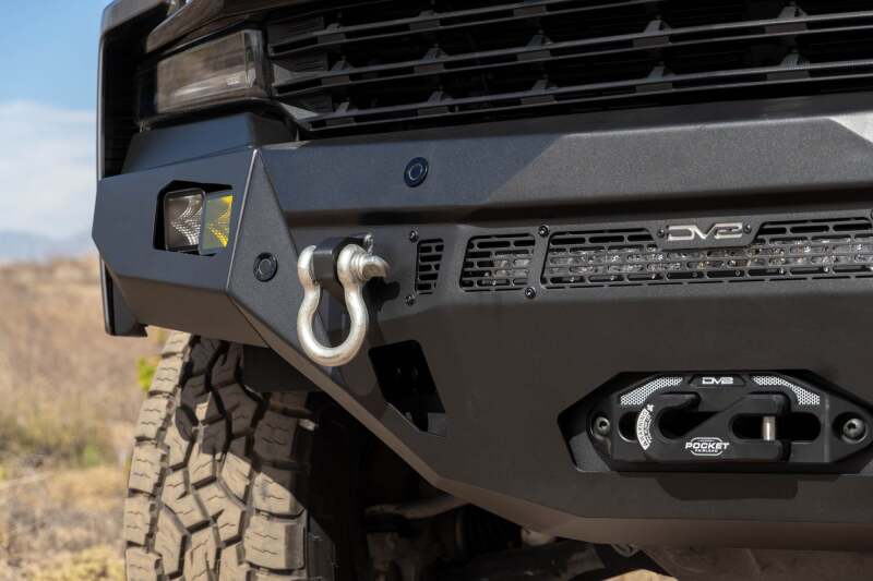 DV8 Offroad SPEC Series Front Bumper — Fits 2019-2021 Chevrolet Silverado 1500