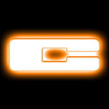 Load image into Gallery viewer, ORACLE Lighting Universal Illuminated LED Letter Badges - Matte Wht Surface Finish - C SEE WARRANTY