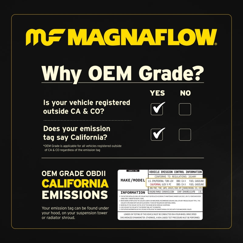 Magnaflow 18-23 Ford Transit Connect Rear EPA Compliant Direct-Fit Converter