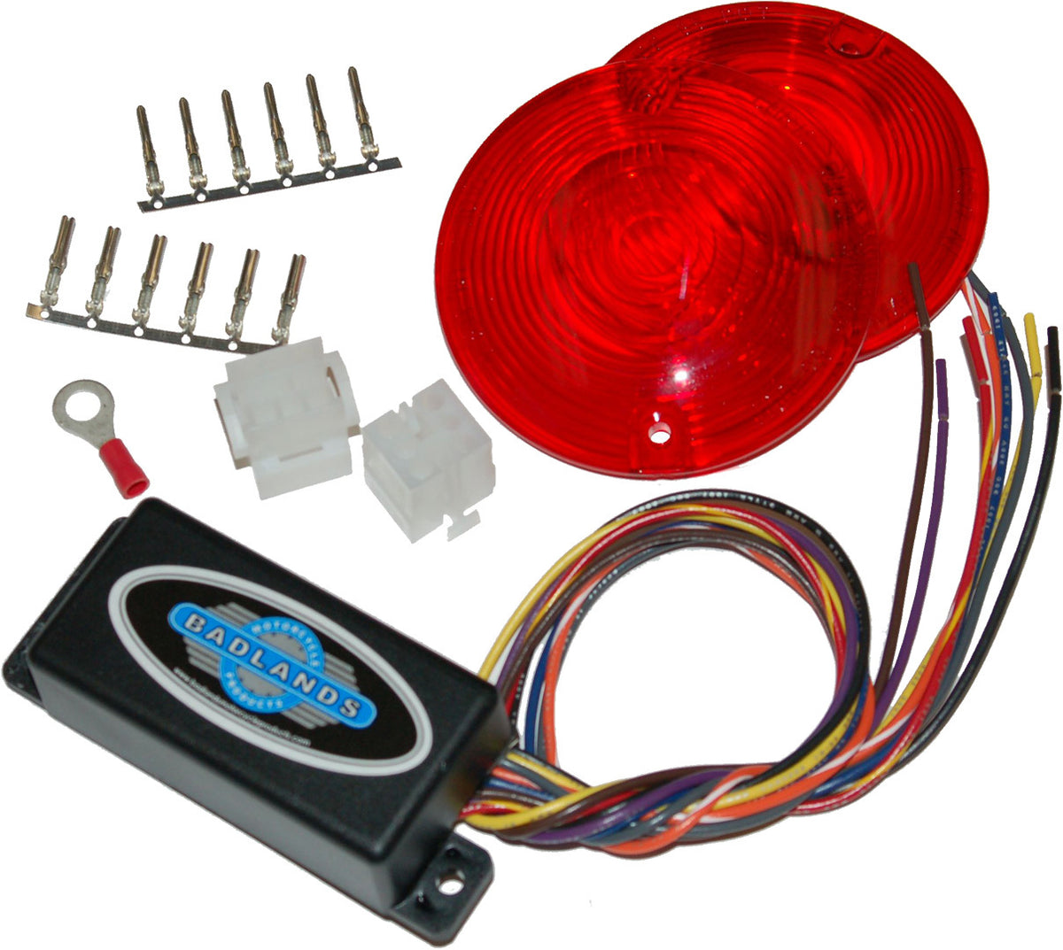 Namz Custom Cycle PNP Illuminator RBT w/LEQ FLH/T 86-90 (ILL-02-RL-A)