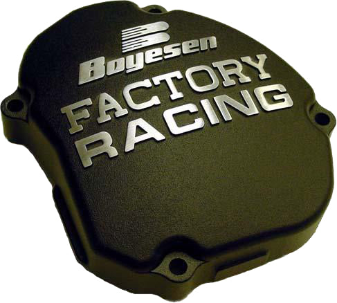 Boyesen Factory Racing Ignition Cover Black (SC-33AB)