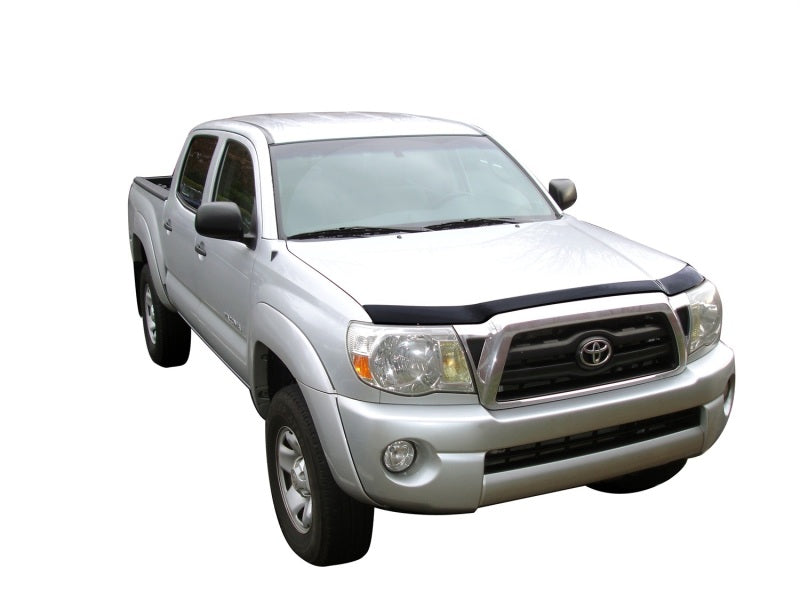 AVS 05-11 Toyota Tacoma Aeroskin Low Profile Acrylic Hood Shield - Smoke