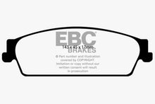 Load image into Gallery viewer, EBC 09-14 Cadillac Escalade 6.0 Hybrid Greenstuff Rear Brake Pads