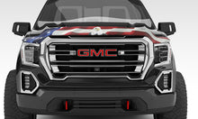 Cargar imagen en el visor de la galería, Stampede 2014-2018 GMC Sierra 1500 Vigilante Premium Hood Protector - Flag