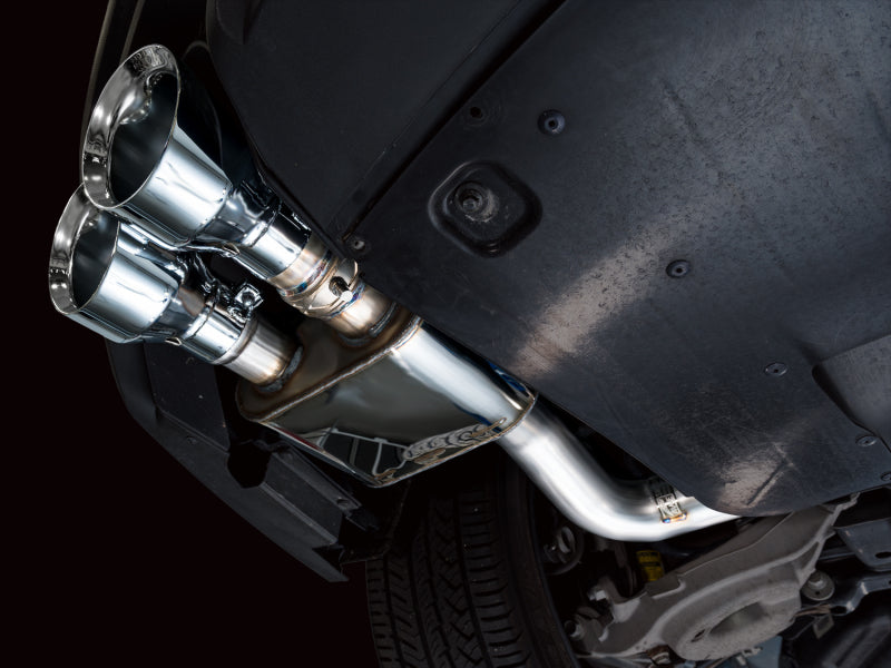 AWE Tuning 21-23 Ford Mustang Mach 1 SwitchPath Cat Back Exhaust w/ Quad Chrome Silver Tips