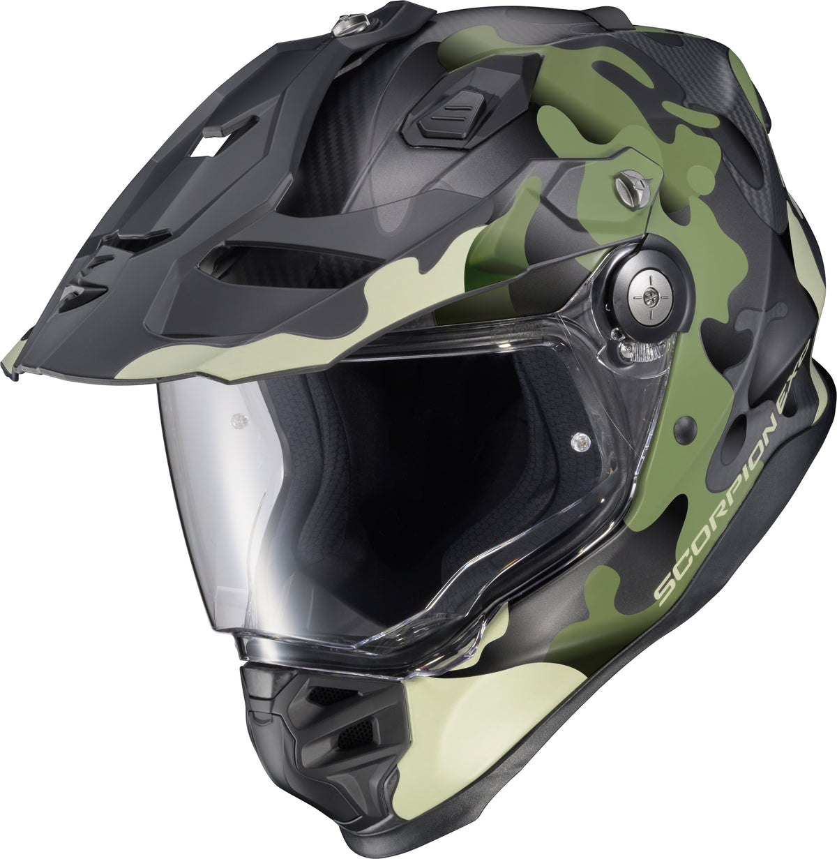 Scorpion EXO XT9000 Carbon Full Face Helmet Gilley Green XL (XT9-2356)