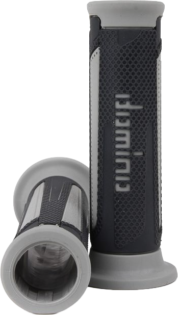 Domino Racing A350 Turismo Grips Anthracite/Grey Pair (A35041C5270C7-0)