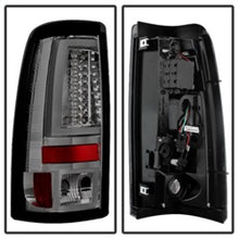 Cargar imagen en el visor de la galería, Spyder Chevy Silverado 1500/2500 99-02 Version 2 LED Tail Lights - Smoke ALT-YD-CS99V2-LED-SM