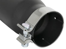 Cargar imagen en el visor de la galería, aFe MACH Force-Xp 409 Stainless Steel Exhaust Tip 3.5 In x 4.5in Out x 12in L Clamp-On