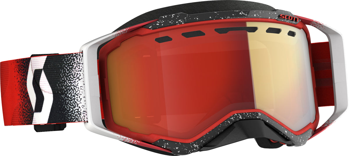 Scott Prospect Snwcrs Goggle WHT/RD Enhancer RED Chrome (2728461030312)
