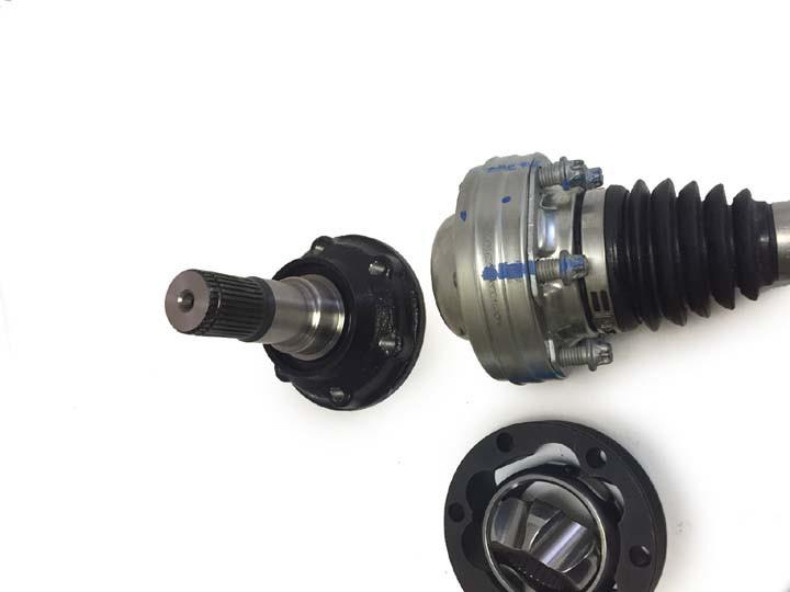 Driveshaft Shop 1400HP X5 Direct-Fit Right Axle — Fits 2016 Chevrolet Camaro SS