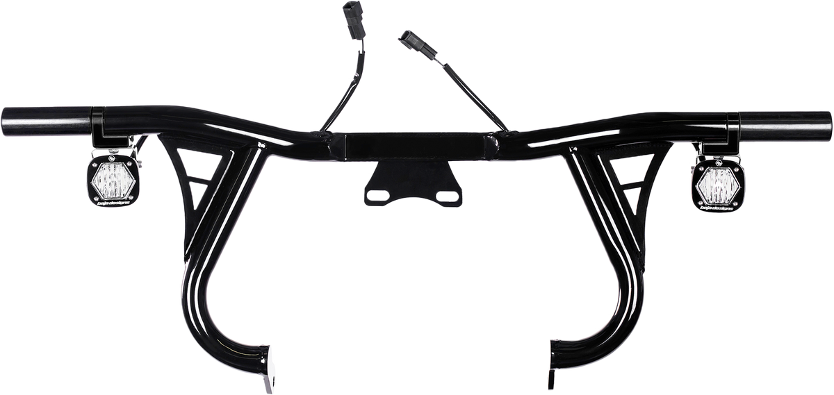 Santoro Fabworx Lightbar Engine Crash BAR Black FLH/FLT 14-E23 (SF80024)