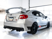 Cargar imagen en el visor de la galería, AWE Tuning Subaru STI VA / WRX GV / STI GV Sedan Touring Edition Exhaust - Diamond Black Tip (102mm)