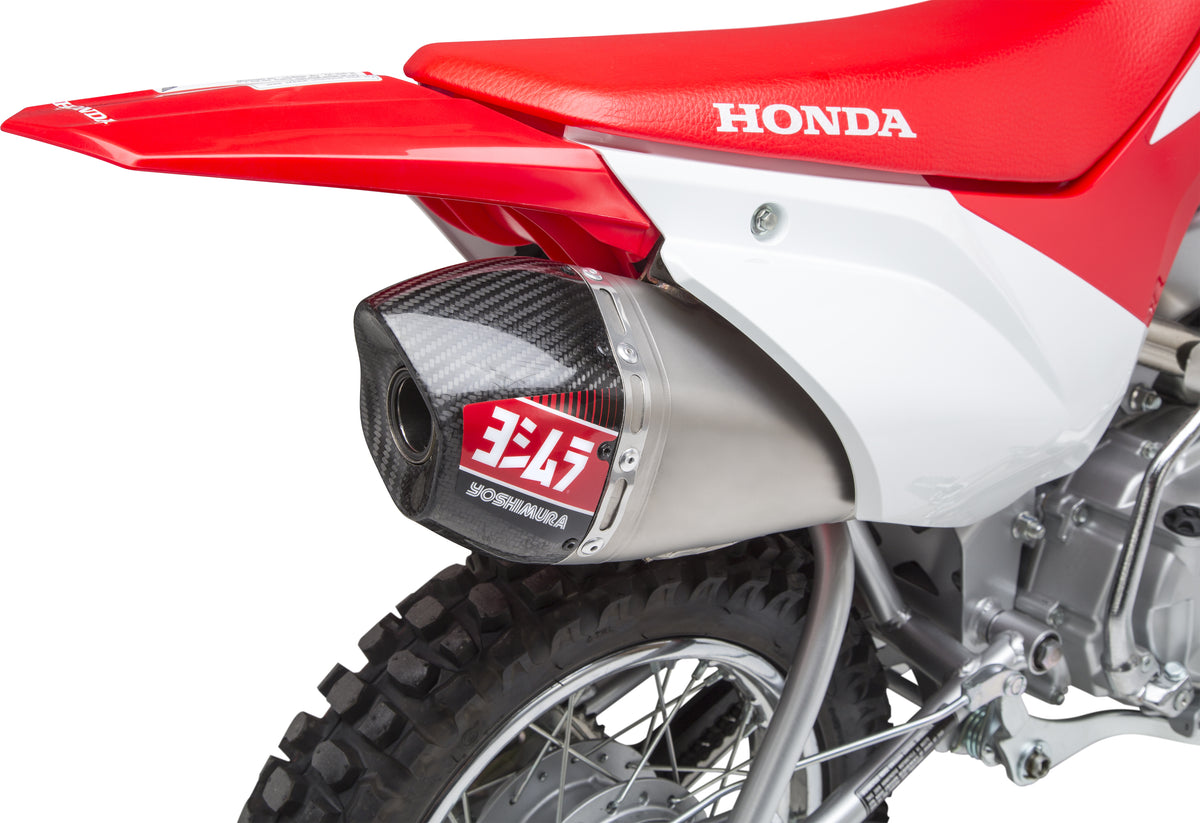 Yoshimura RS-9T Header/Canister/END CAP Exhaust System SS-AL-CF (221110R520)