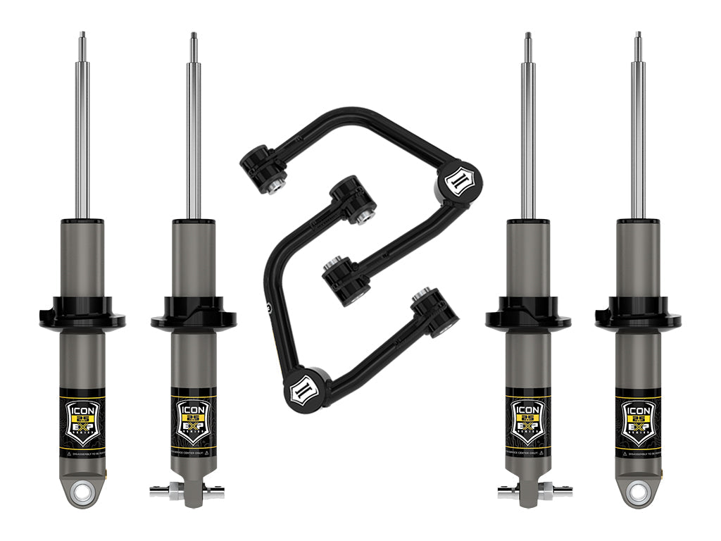 ICON Hoss 2.0 Stage 2 Suspension System Tubular UCA — 2021-2022 Ford Bronco