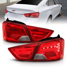 Cargar imagen en el visor de la galería, ANZO 14-18 Chevrolet Impala LED Taillights Red/Clear