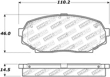 Load image into Gallery viewer, StopTech Street Touring 90-93 Mazda Miata Front Brake Pads D525