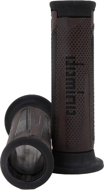 Domino Racing A350 Turismo Grips Brown/Black Pair (A35041C4063C7-0)