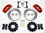 Wilwood TC6R Rear Kit 16.00in Red 1999-2010 GM Trk 2500 HD 4.84 Cntr