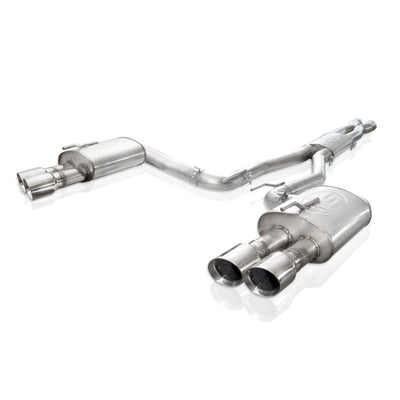 Stainless Works 3in Catback Exhaust System with X-Pipe & Chambered Mufflers — Fits 2008-2009 Pontiac G8 GT