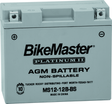 Load image into Gallery viewer, BikeMaster AGM Battery - MS12-12B-BS