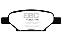 Cargar imagen en el visor de la galería, EBC 04-06 Chevrolet Cobalt 2.0 Supercharged Greenstuff Rear Brake Pads