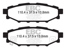 Cargar imagen en el visor de la galería, EBC 12+ Subaru BRZ 2.0 (solid rear rotors) Ultimax2 Rear Brake Pads