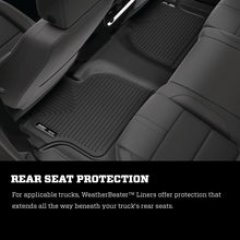 Cargar imagen en el visor de la galería, Husky Liners 19-24 Jeep Wrangler JLU WeatherBeater Second Row Black Floor Liners