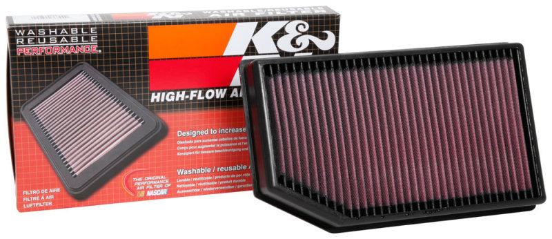 K&N 33-5076 Drop-In Air Filter — Fits 2018-2024 Jeep Wrangler & Gladiator