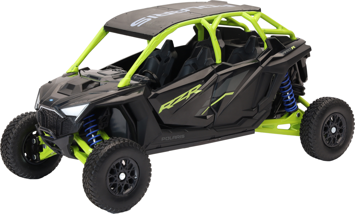 NEW-RAY 1:18 Scale Polaris RZR PRO R4 Matte Onyx Black (58453B)