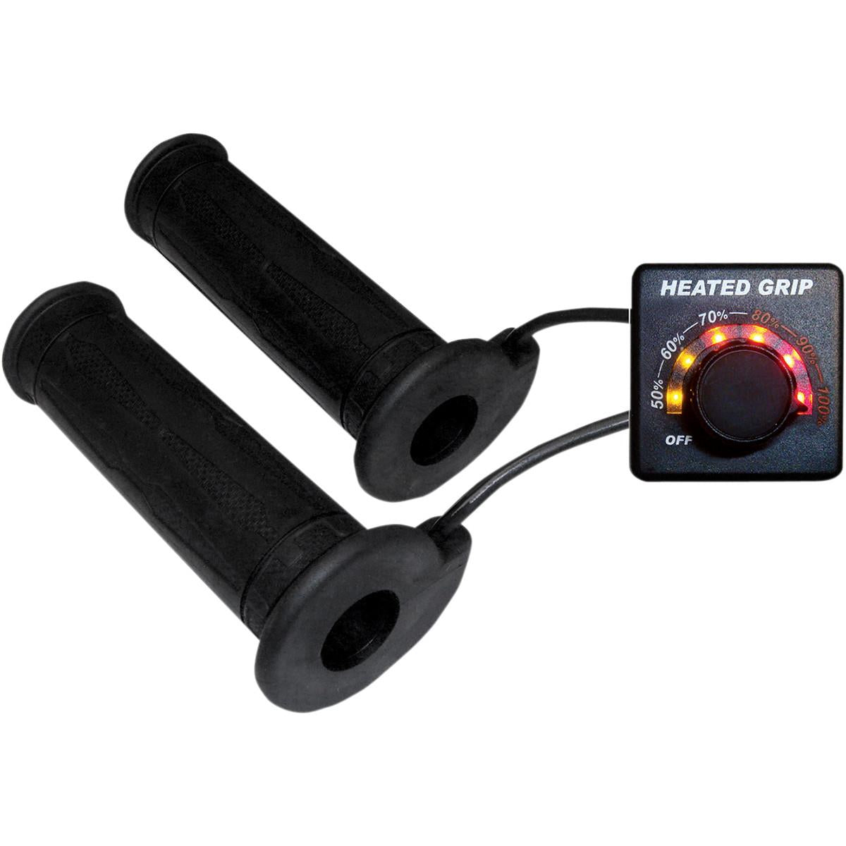 KOSO North America Heated Grips Multi-Adjustable 7/8-1in