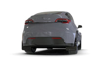 Cargar imagen en el visor de la galería, Rally Armor 20-22 Tesla Model Y Black Mud Flap - Metallic Black Logo