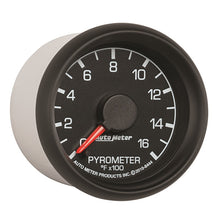 Cargar imagen en el visor de la galería, Autometer Factory Match Ford 52.4mm Full Sweep Electronic 0-1600 Deg F EGT/Pyrometer Gauge